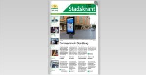 Voorpagina van de Stadskrant